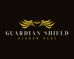 Guardian - Holy Angel Wings logo design