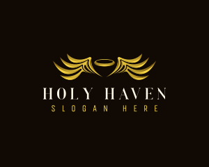 Holy Angel Wings logo design