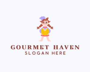 Girl Cheese Restaurant logo design