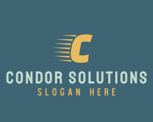 Fast Logistics Courier logo design