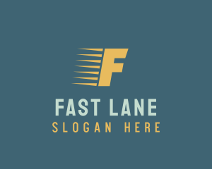 Fast Logistics Courier logo design