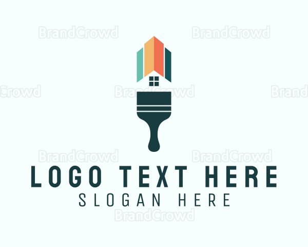 House Paint Brush Logo | BrandCrowd Logo Maker