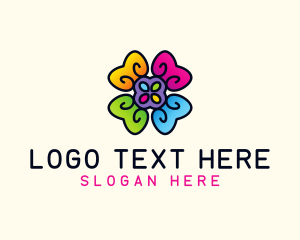 Letter Co - Flower Candy Sweets logo design