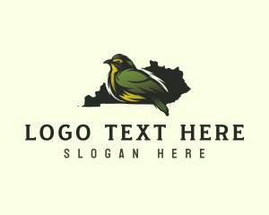 Avian - Kentucky Warbler Bird logo design