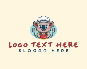 Bowl - Koala Chef Restaurant logo design