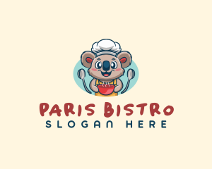 Koala Chef Restaurant logo design