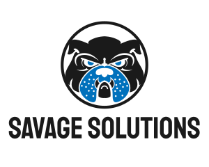 Thug - Bulldog Veterinary Pet logo design