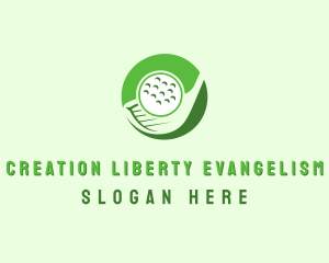 Golf Ball Sport logo design