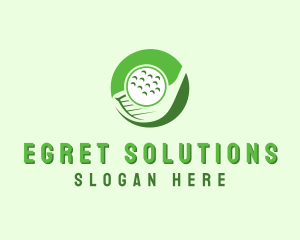 Golf Ball Sport logo design