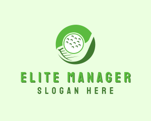 Golf Ball Sport logo design