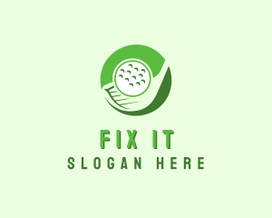 Golf Ball Sport logo design