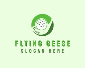 Golf Ball Sport logo design