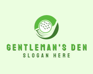 Golf Ball Sport logo design