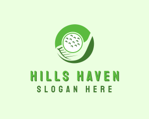 Golf Ball Sport logo design