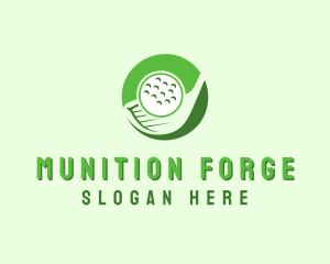 Golf Ball Sport logo design