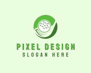 Golf Ball Sport logo design