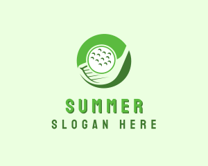 Golf Ball Sport logo design