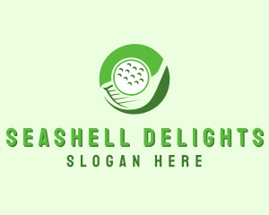 Golf Ball Sport logo design