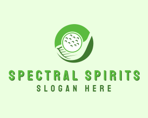 Golf Ball Sport logo design