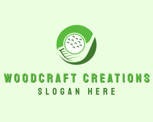 Golf Ball Sport logo design