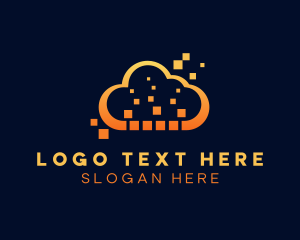 Software - Creative Pixel Cloud logo design