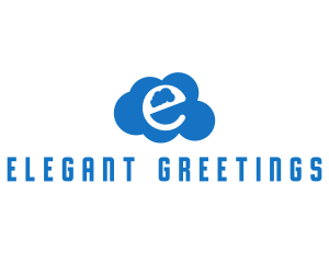 Cloud Letter E logo design