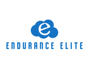 Cloud Letter E logo design