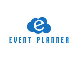 Vape - Cloud Letter E logo design