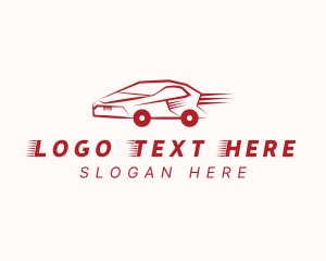Fast - Sports Car Transportation logo design