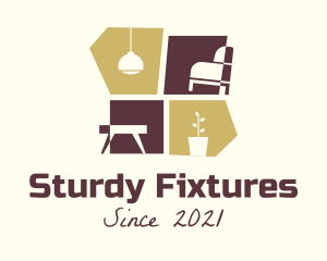 Fixture - Furniture Homewares logo design
