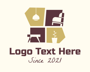 Living Room - Furniture Homewares logo design