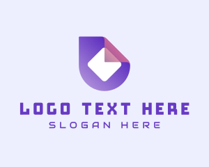 Web Developer - Generic Digital Technology logo design