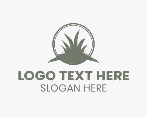 Soil - Grass Weed Turf logo design