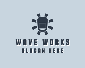 Industrial Welding Iron Work logo design