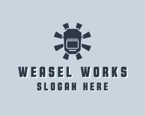 Industrial Welding Iron Work logo design