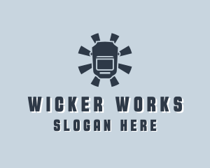 Industrial Welding Iron Work logo design