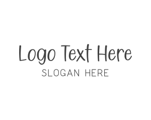 Fancy Handwritten Wordmark Logo