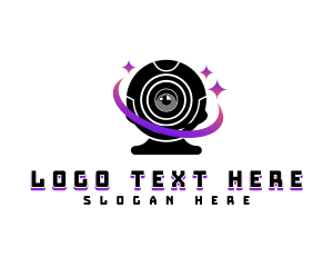 Online - Webcam Streamer Video logo design