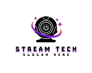 Streamer - Webcam Streamer Video logo design
