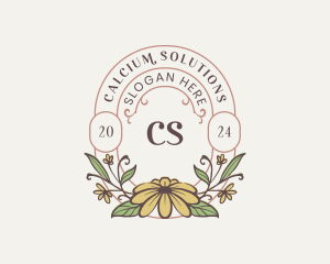 Garden Boutique Floral  logo design