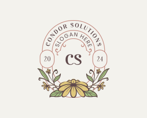 Garden Boutique Floral  logo design