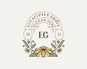 Garden Boutique Floral  logo design