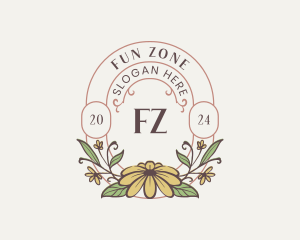 Garden Boutique Floral  logo design