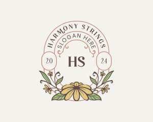 Garden Boutique Floral  logo design