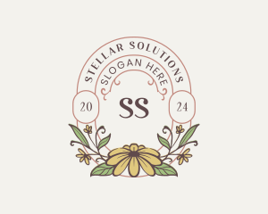 Garden Boutique Floral  logo design