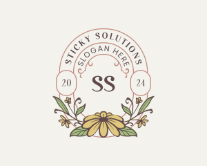 Garden Boutique Floral  logo design