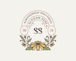 Garden Boutique Floral  logo design