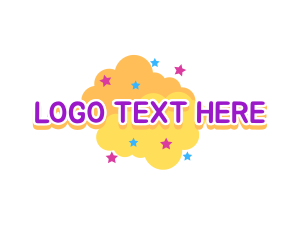 School - Colorful Preschool Cloud logo design