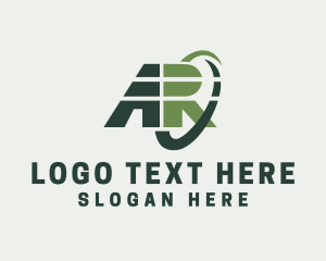 Corporation - Enterprise Letter AR Monogram logo design