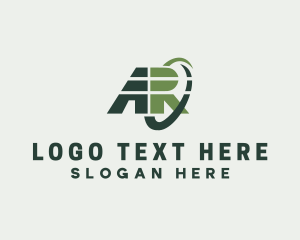 Gamer - Enterprise Letter AR Monogram logo design